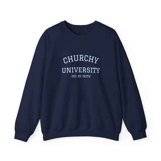 Churchy University Crewneck Sweatshirt