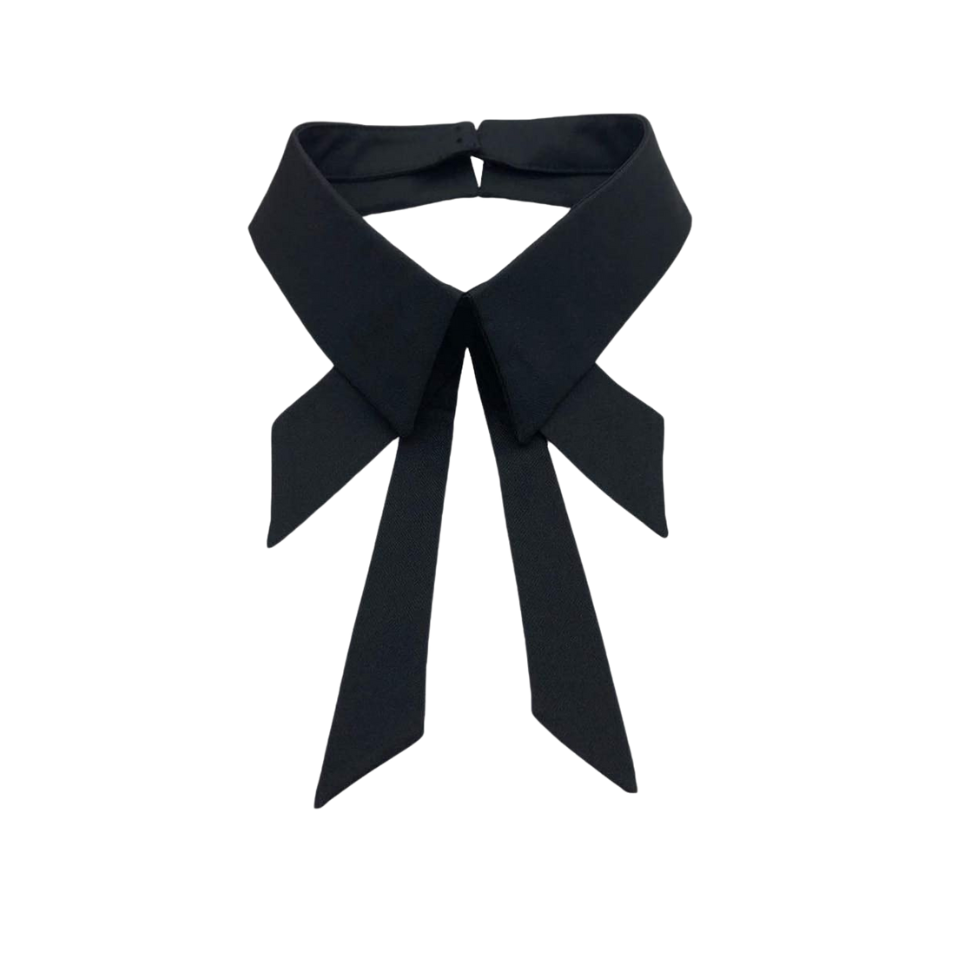 Black Detachable Collar w/ Bow