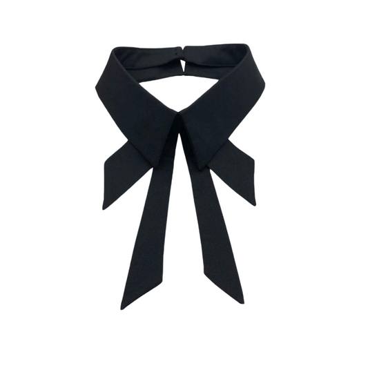 Black Detachable Collar w/ Bow